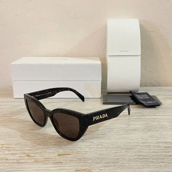 PRADA Cat Eye Sunglasses, Case, & Cloth Like New Prada | Accessories | Prada Sunglasses Like New Comes With  main image 2